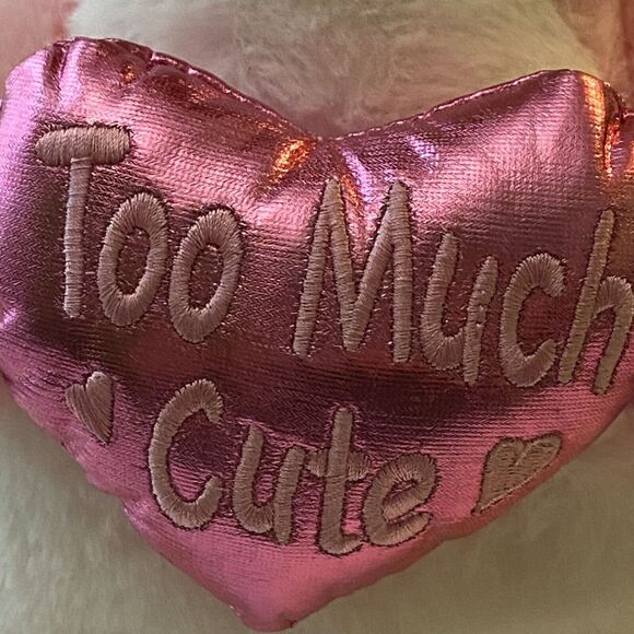 Dan Dee Collectors Choice Penguin Stuffed Animal Too Much Cute Plush Valentine - Picture 3 of 8